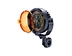 4.5in Round white and amber position light motocycle lighting